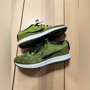 Nike Flyknit Racer G “Sequoia” Golf‎ Shoes 909756-700 Size 12